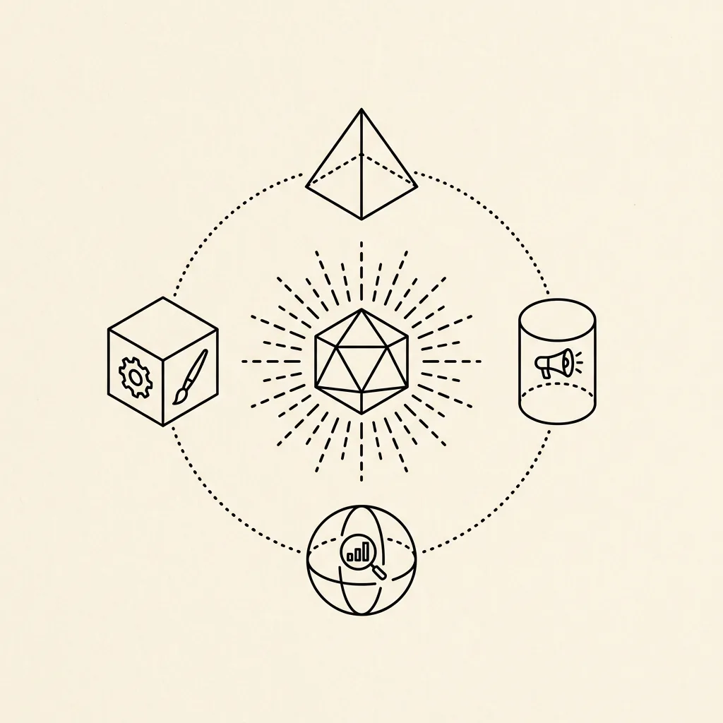 The agent swarm operating system: four agents and a self-learning core